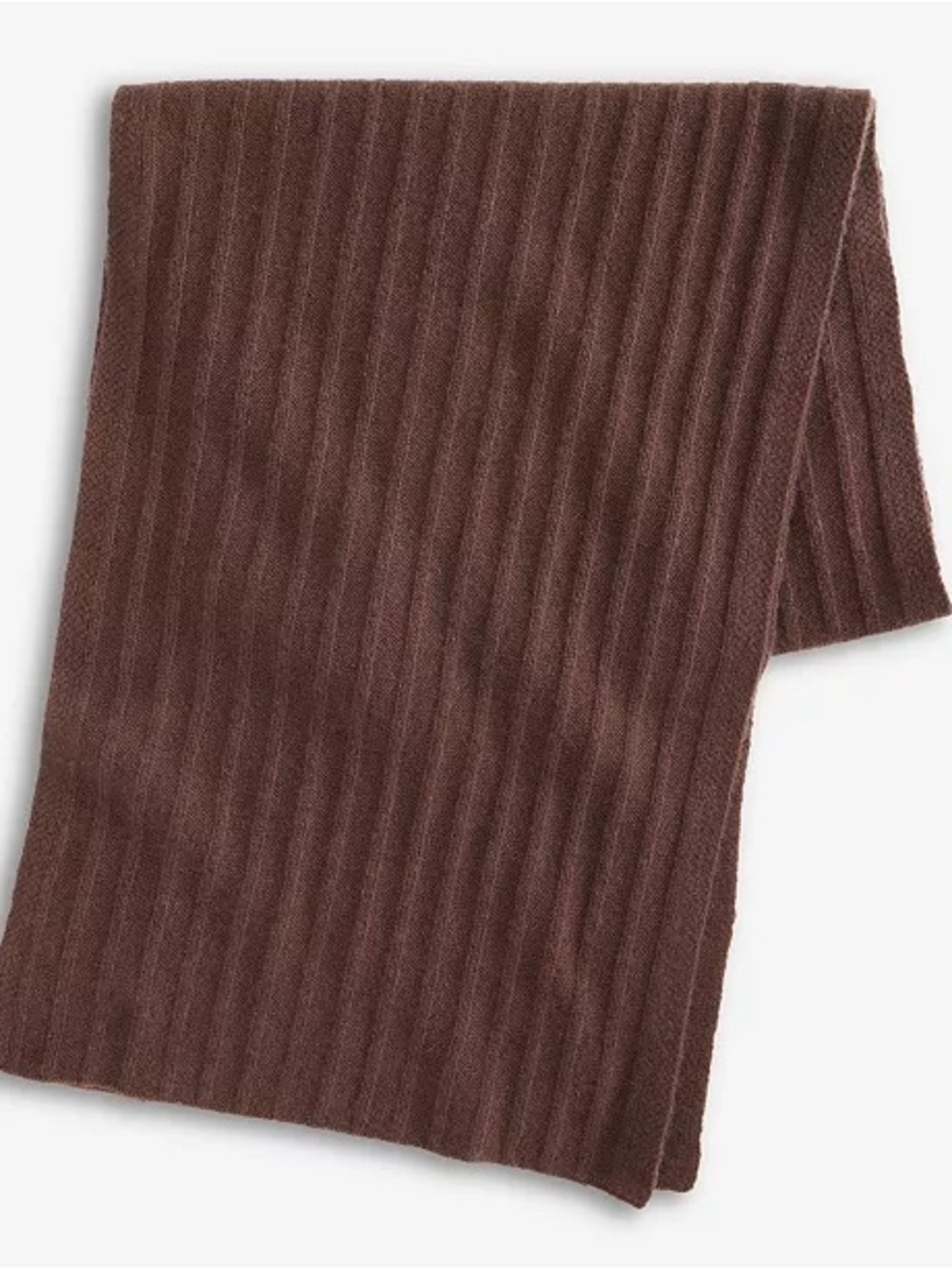 Charter club Ribbed 100% Cashmere Scarf